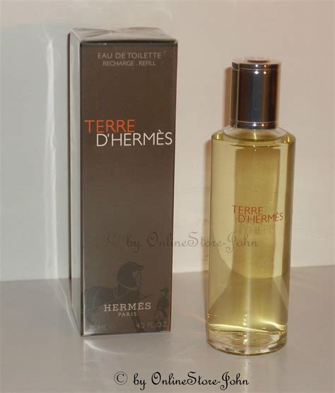 terre hermes recharge|terre d'hermes perfume refill.